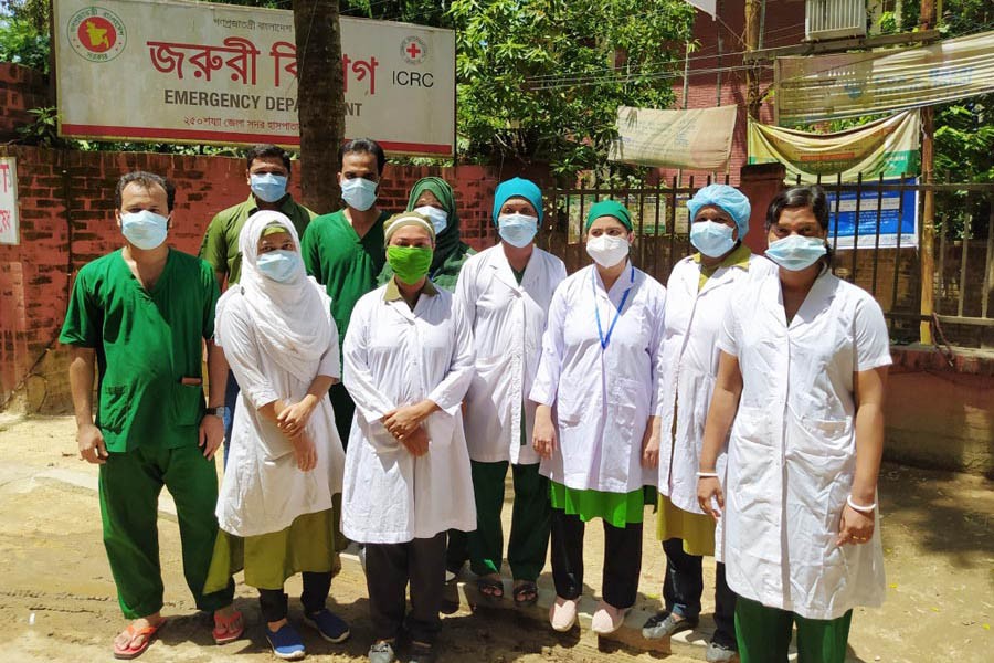 A group of nurses - ICRC Photo