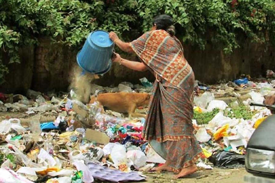 Habits of littering, waste-dumping