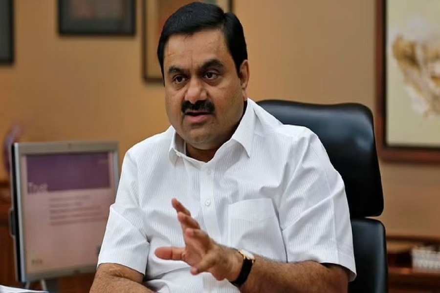 Indian billionaire Gautam Adani speaks during an interview at his office in the western Indian city of Ahmedabad Apr 2, 2014. REUTERS