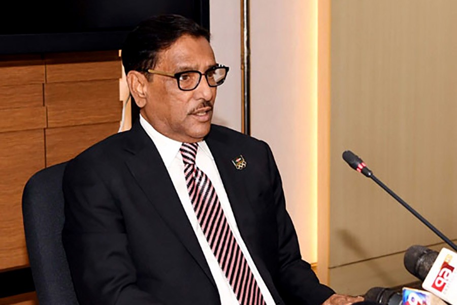 Obaidul Quader says BNP hatching plots to oust government