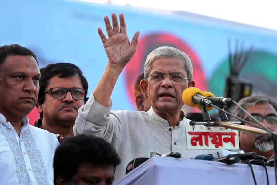Mirza Fakhrul says strong movement will sweep away Awami League regime