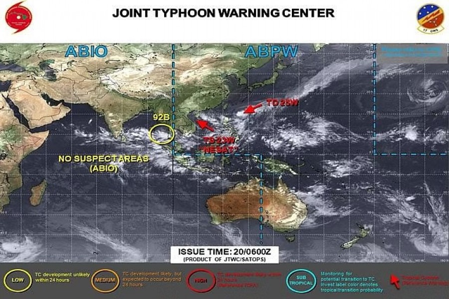 Bangladesh on alert as cyclone threat brews over Bay of Bengal