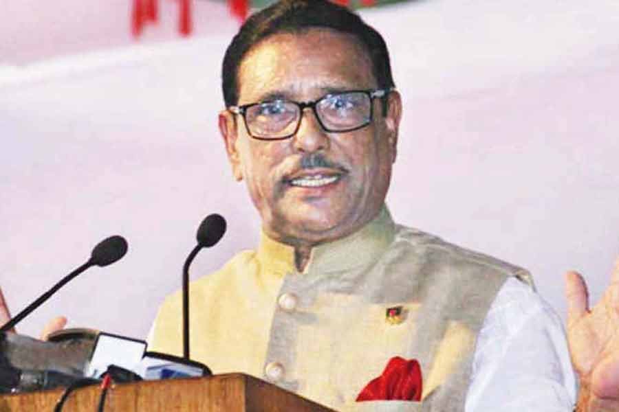 Obaidul Quader says election is only way to change government
