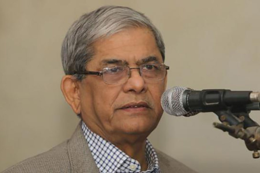 No election will be held under Sheikh Hasina, says Mirza Fakhrul