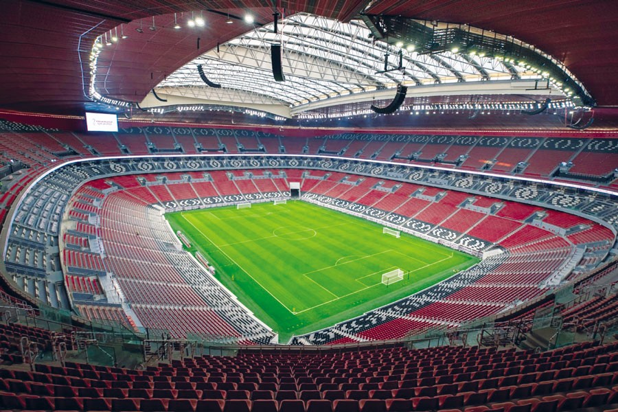 Al Bayt Stadium is located in the city of Al Khor in Qatar. 	—FIFA