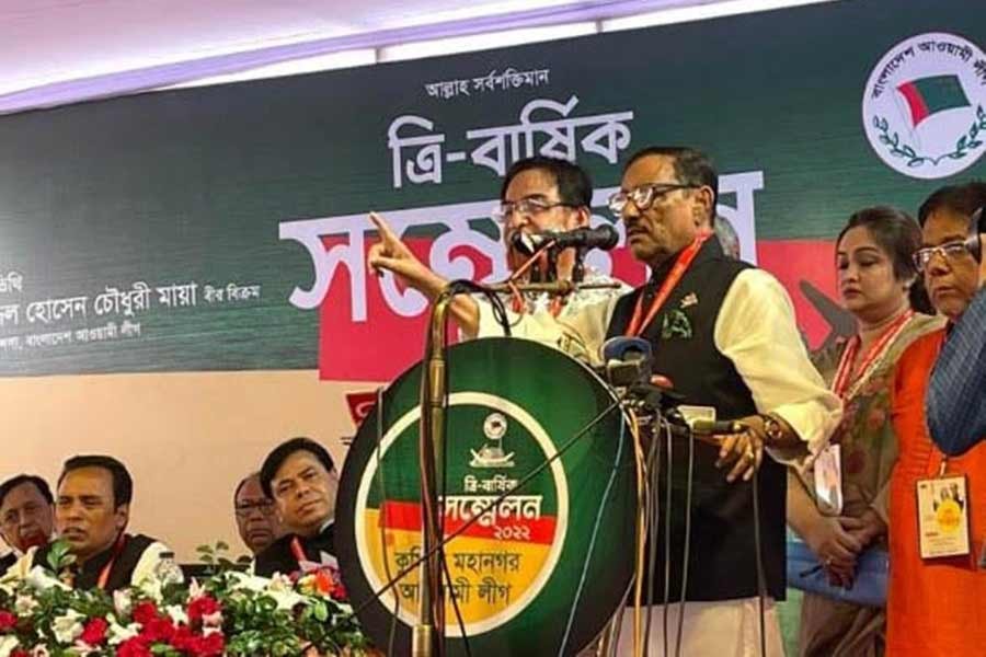 BNP trying to gather people in its rallies in exchange of money: Obaidul Quader