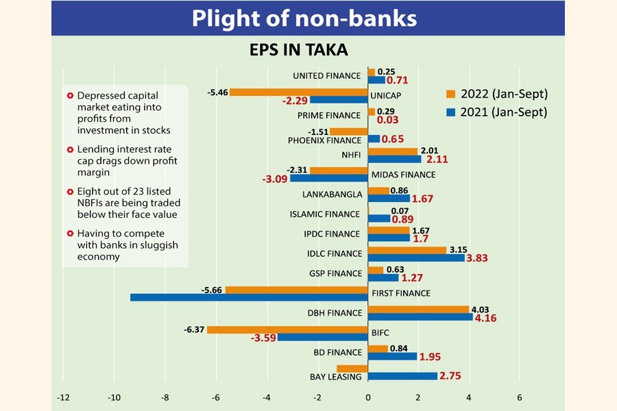 Non-banks go into losses, battered by interest rate cap, capital market