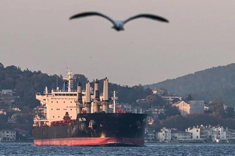 Six grain ships leave Ukrainian ports after Russia rejoins deal