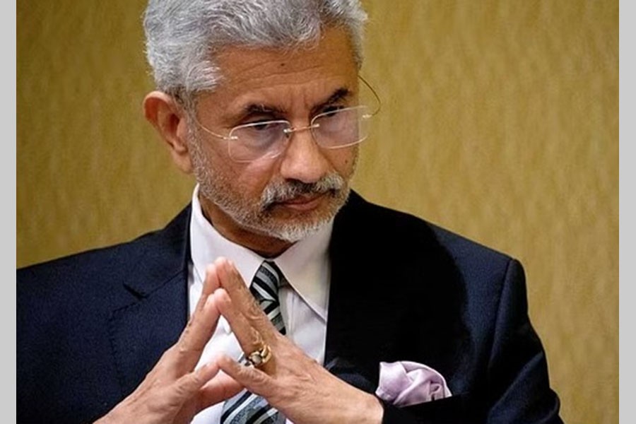 India's Foreign Minister Subrahmanyam Jaishankar attends a meeting with US Secretary of State Antony Blinken during the G20 Foreign Ministers' Meeting in Nusa Dua on the Indonesian resort island of Bali on Jul 8, 2022. REUTERS