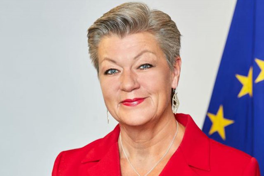 European Commissioner Ylva Johansson due Thursday