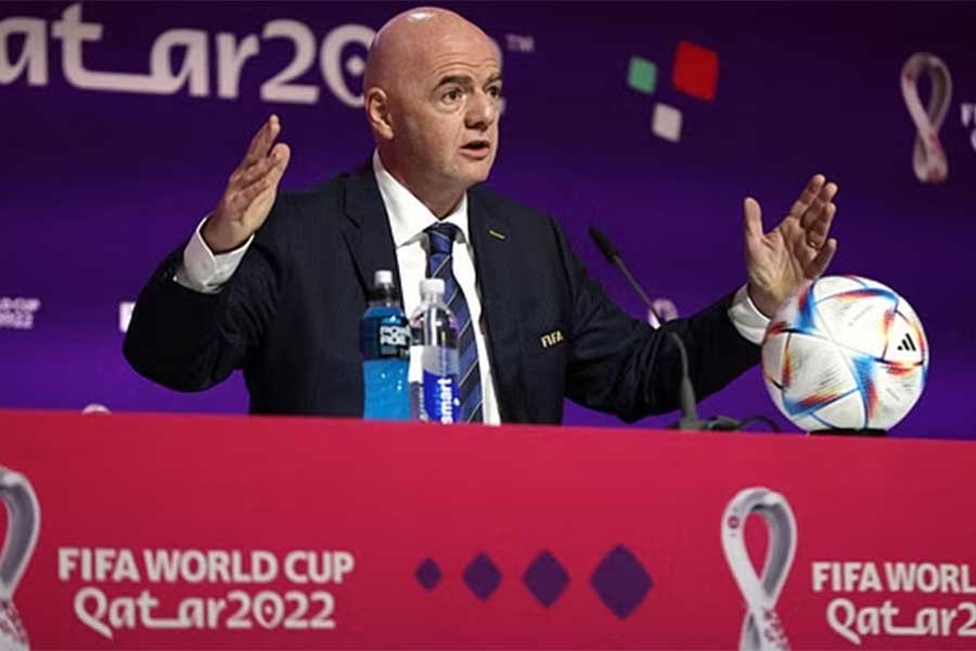 FIFA chief accuses critics of World Cup host Qatar of hypocrisy