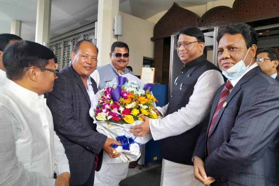 55-member Assam Parliamentary delegation in Dhaka 