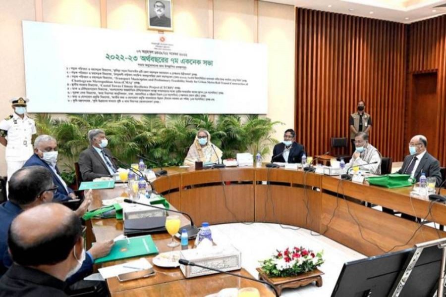ECNEC approves 8 projects with Tk 48.26 billion