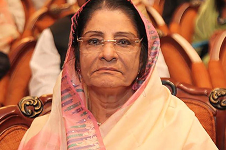 Raushan Ershad to return home Sunday 