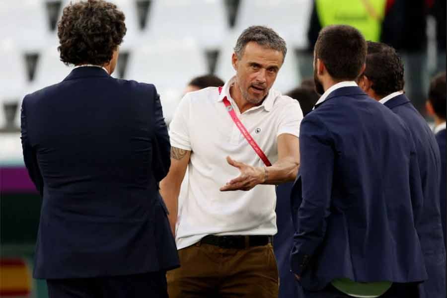 Spain coach makes surprise change in his team to face Morocco