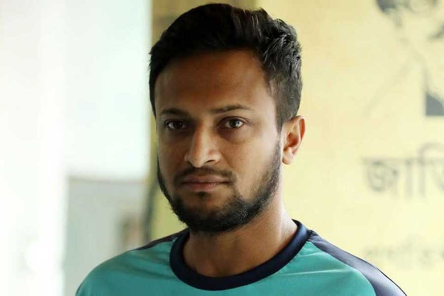 Shakib at risk of missing first Test against India
