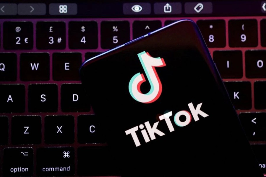 TikTok app logo is seen in this illustration taken on August 22, 2022 — Reuters/Files