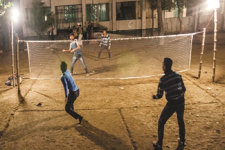 Winter is the season of sports in Bangladesh