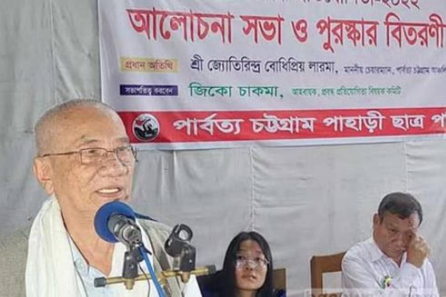 শান্তি চুক্তি আর বাস্তবায়িত হবে না, সংগ্রাম অনিবার্য: সন্তু লারমা