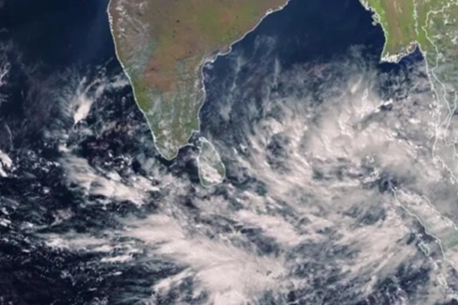 Depression over Bay likely to move west-southwestwards