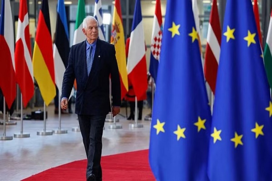 European Union Foreign Policy Chief Josep Borrell attends the European Union leaders' summit in Brussels, Belgium October 20, 2022.REUTERS/Piroschka van de Wouw