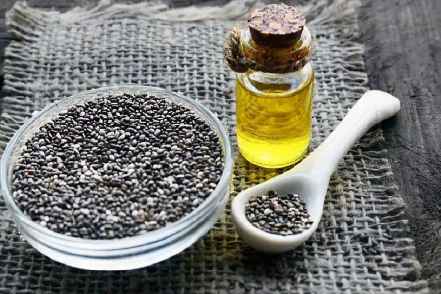 Chia seeds for improved skin and hair condition