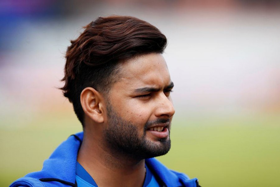 India's Rishabh Pant during nets — Action Images via Reuters