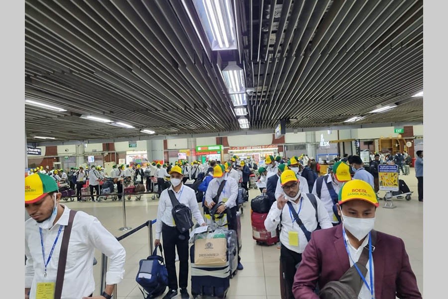 Record 5,891 Bangladeshi workers went to Korea in 2022