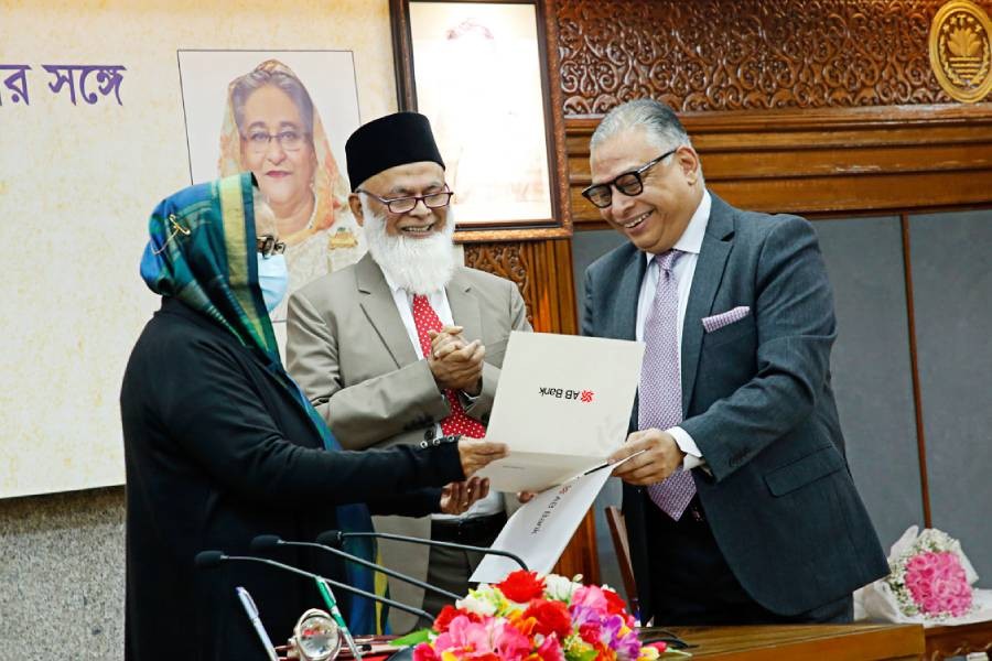 AB Bank stands firm with PM Hasina