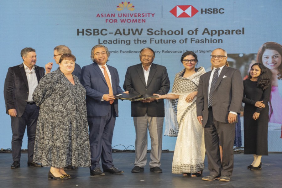 HSBC-AUW School of Apparel launched to foster women leadership in fashion