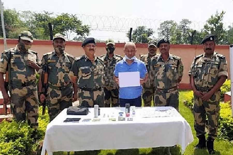 Sohel Rana, a 'patron' of the scam-tainted e-commerce platform e-Orange, was arrested by India's Border Security Force on the country's border with Nepal on September 4 in 2021.