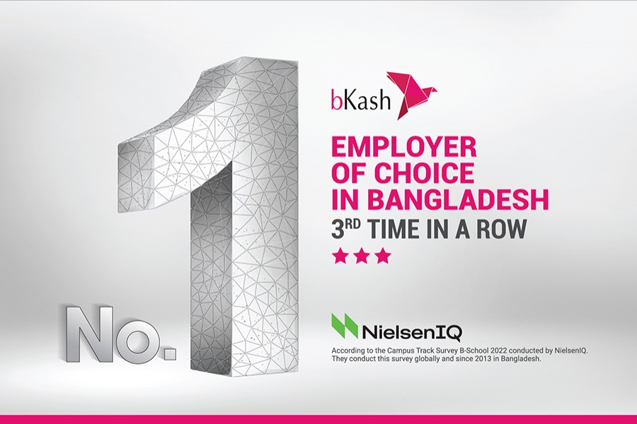 bKash becomes ‘Employer of Choice’ for third year in a row