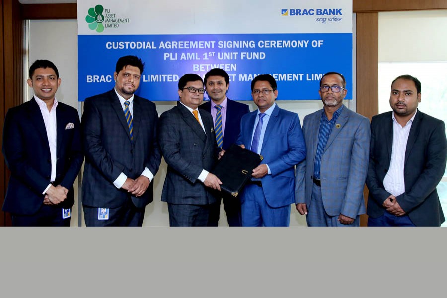 BRAC Bank, PLI Asset Management sign custodial services agreement