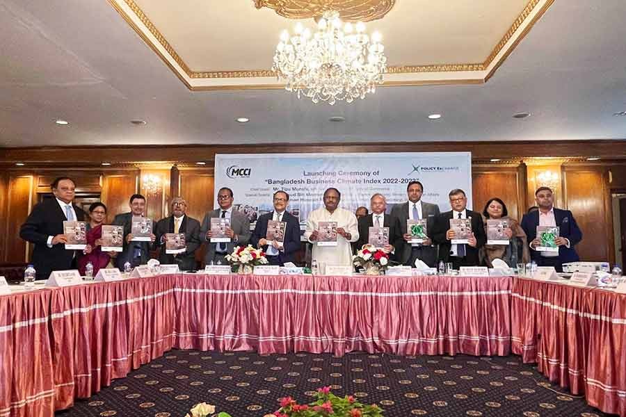 Launching ceremony of Bangladesh Business Climate Index