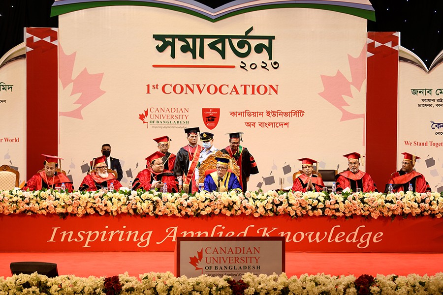 Canadian University of Bangladesh holds first convocation