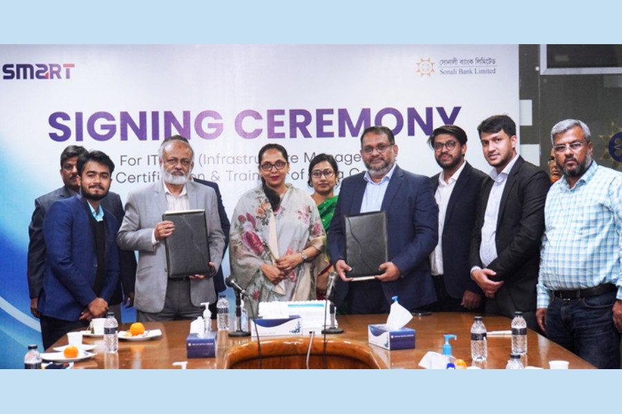Smart Technologies signs MoU with Sonali Bank