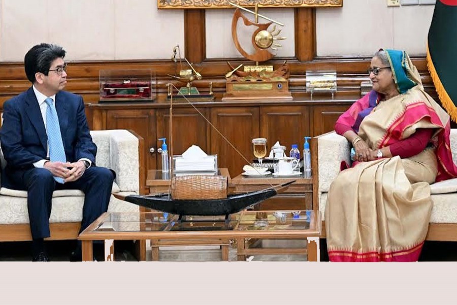 PM seeks robust Japanese investment in Bangladesh