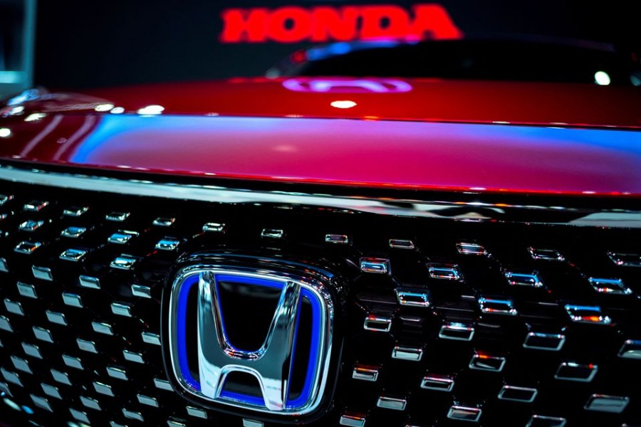 The Honda Motor logo is pictured at the 43rd Bangkok International Motor Show, in Bangkok, Thailand on March 22, 2022 — Reuters photo