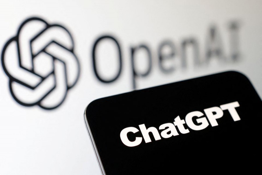 OpenAI and ChatGPT logos are seen in this illustration taken on February 3, 2023 — Reuters/Files