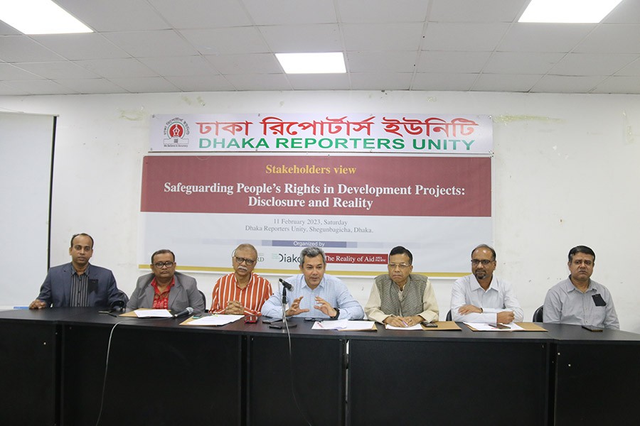 Civil society demands national policy for protecting people’s rights while implementing mega projects   