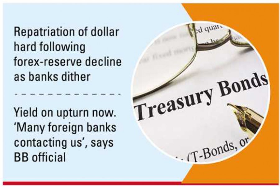 Foreign investment in govt bonds falters
