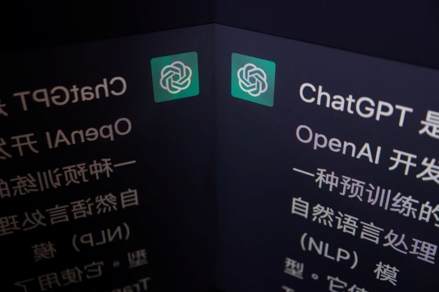 A response in Chinese by ChatGPT, an AI chatbot developed by OpenAI, is seen on its website in this illustration picture taken on February 9, 2023 — Reuters photo