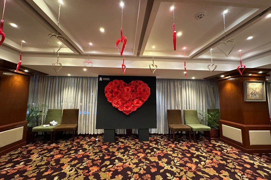 Valentine’s Day celebration with exciting offers at Hotel Sarina Dhaka