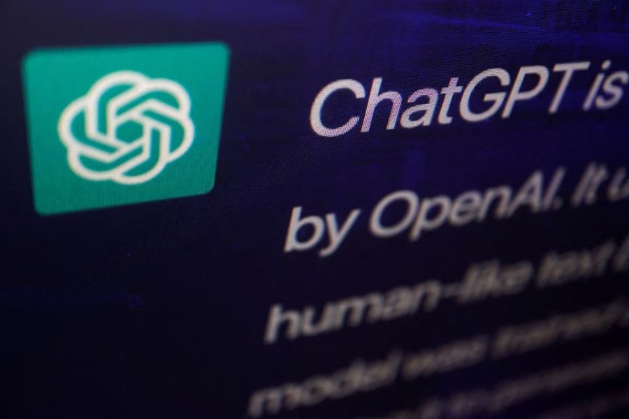 A response by ChatGPT, an AI chatbot developed by OpenAI, is seen on its website in this illustration picture taken on February 9, 2023 — Reuters photo