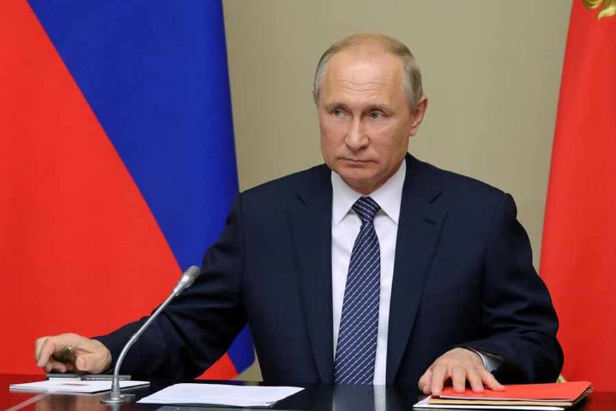 Putin says Ukrainians become hostage of Kyiv regime and its Western overlords
