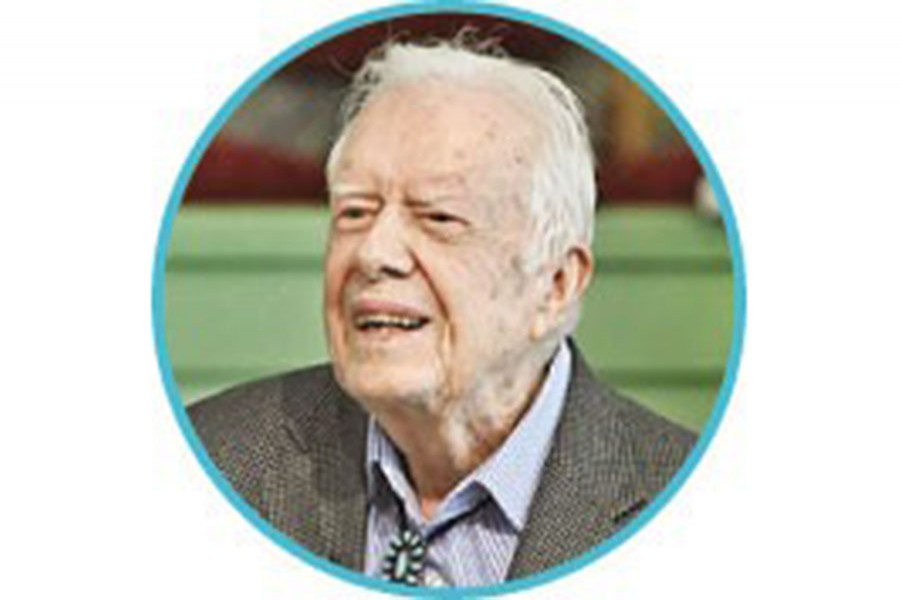 As twilight approaches Jimmy Carter