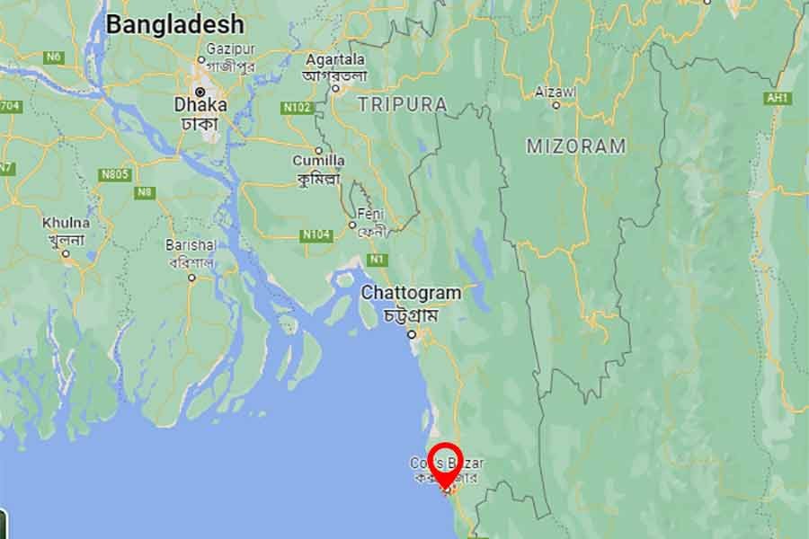 Earthquake felt in Cox’s Bazar; epicentre in Myanmar
